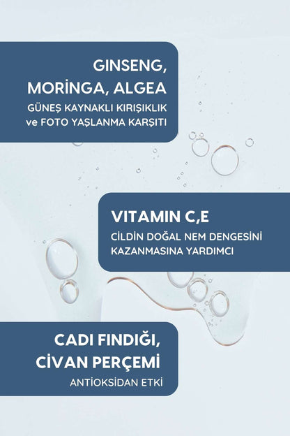 Antioksidan Kokteyl Kağıt Maske